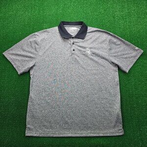 Chicago White Sox Polo Shirt Mens 2XL Gray‎ Short Sleeve MLB Baseball Sports